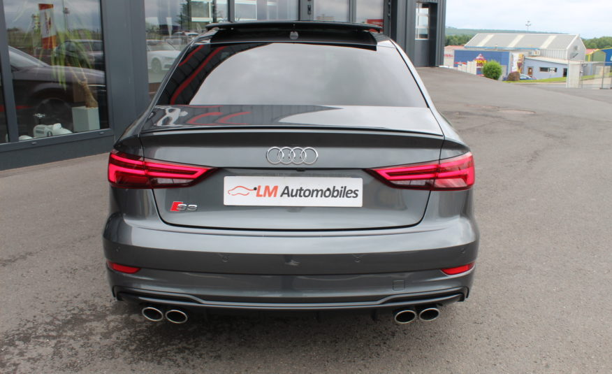 AUDI S3 LIMOUSINE 2.0L TFSI 300 QUATTRO STRONIC SLINE PANO SIEGES S CAMERA EXT 07/2022