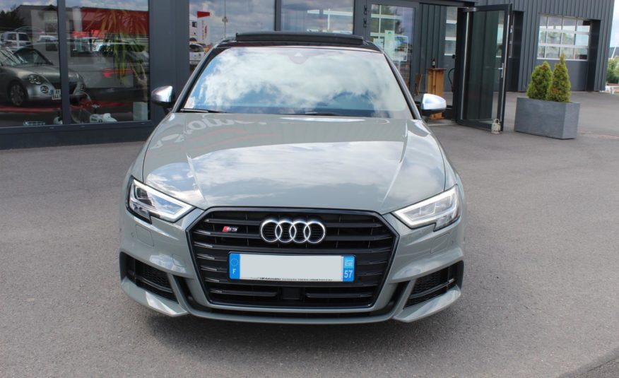 AUDI S3 SPORTBACK TFSI 300 STRONIC SLINE PANO VIRTUAL B&O SIEGES S EXT 02/2022