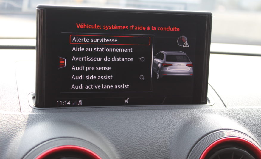 AUDI S3 SPORTBACK TFSI 310 QUATTRO STRONIC PANO VIRTUAL B&O CAMERA SIEGES RS