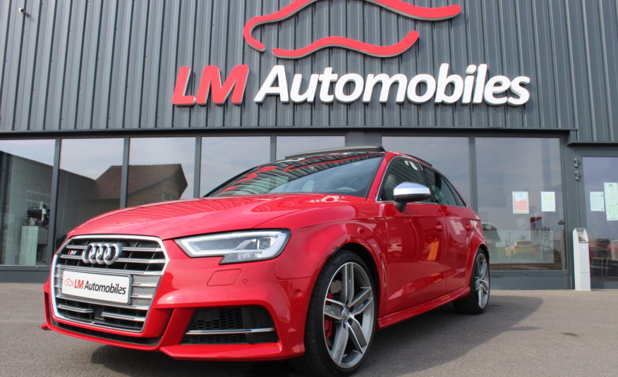 AUDI S3 SPORTBACK TFSI 310 QUATTRO STRONIC PANO VIRTUAL B&O CAMERA SIEGES RS