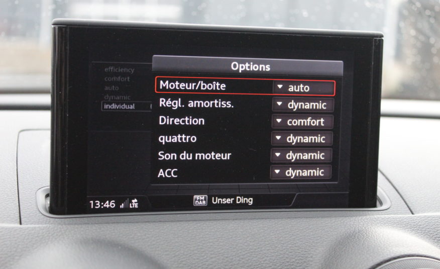 AUDI S3 LIMOUSINE TFSI 310 STRONIC SLINE B&O SIEGES S EXT 02/2023