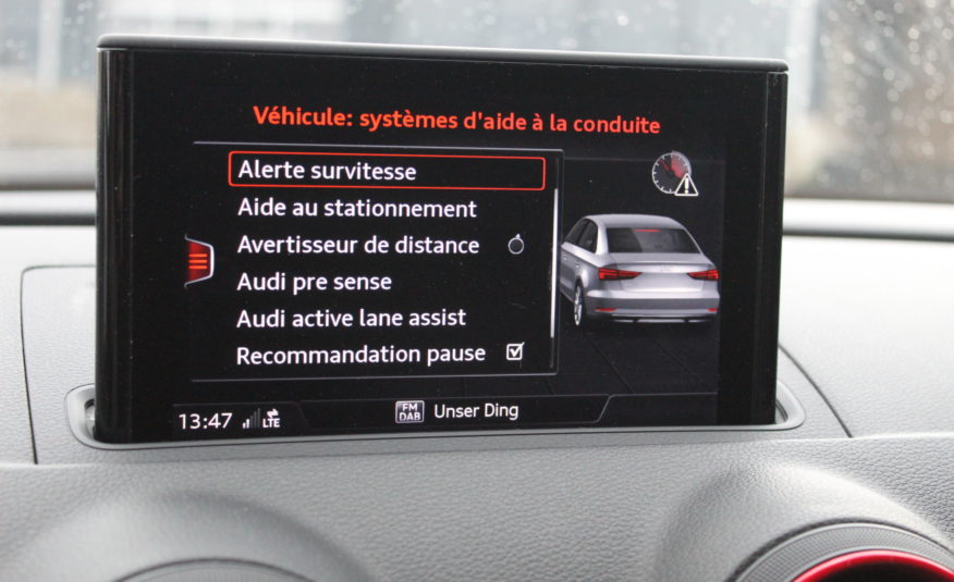 AUDI S3 LIMOUSINE TFSI 310 STRONIC SLINE B&O SIEGES S EXT 02/2023