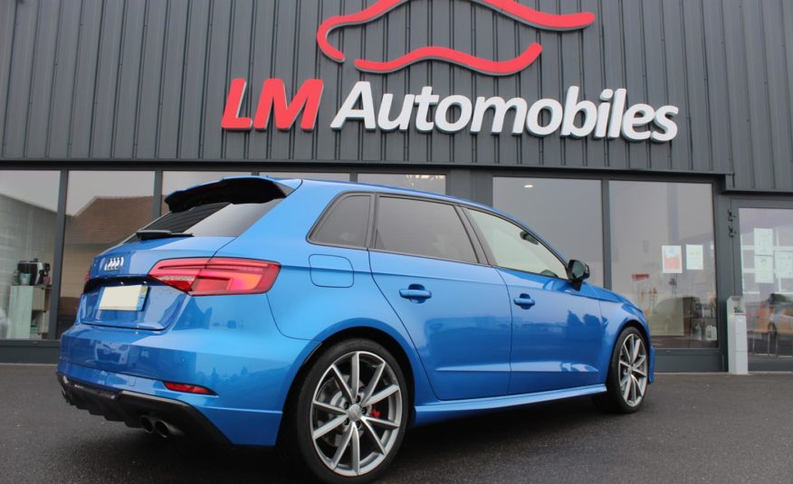AUDI S3 SPORTBACK TFSI 310 STRONIC SLINE ACC MAGNETIC RIDE B&O SIEGES S