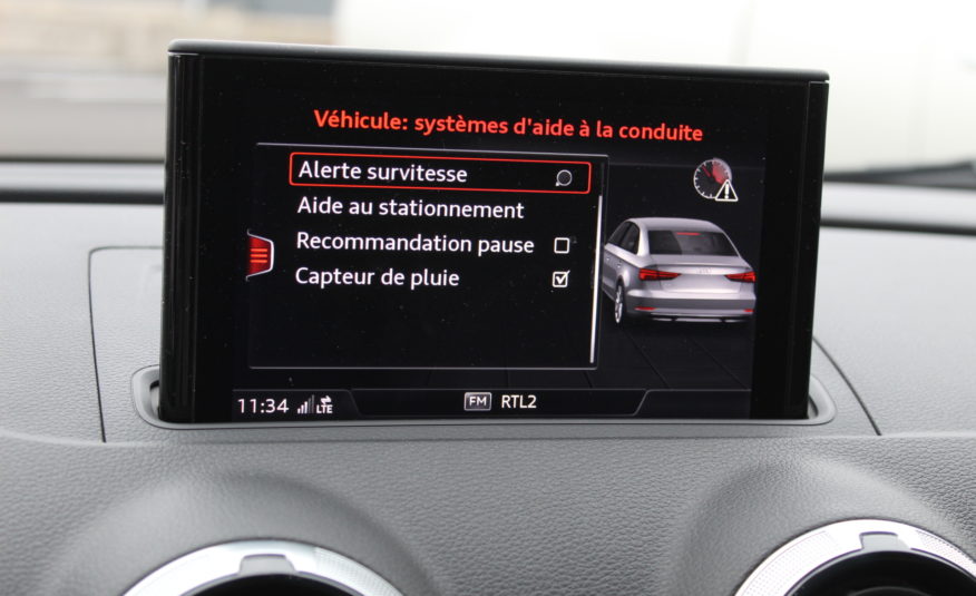 AUDI A3 LIMOUSINE 1.4 TFSI 150 STRONIC SLINE B&O MEYPLAT