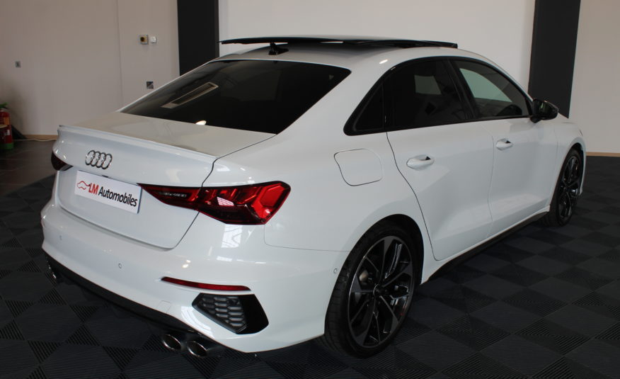 AUDI S3 BERLINE TFSI 310 QUATTRO STRONIC SLINE PANO VIRTUAL B&O CAMERA MALUS INCLUS