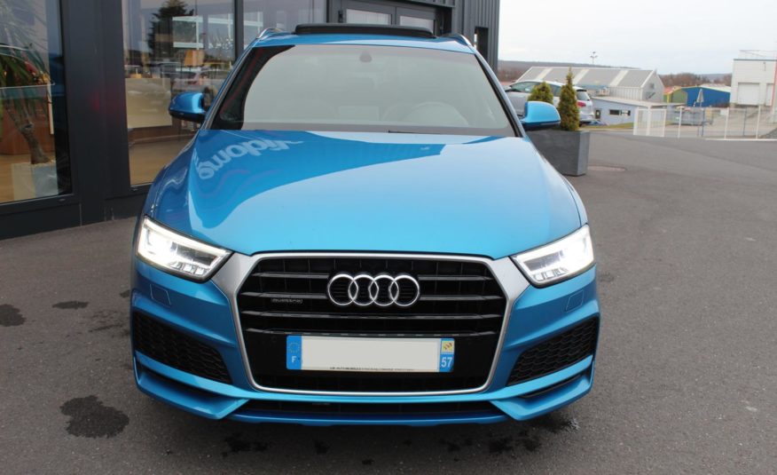 AUDI Q3 2.0 TDI 150 QUATTRO STRONIC SLINE PANO CAMERA ATTACHE EXT 10/2022