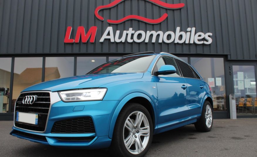AUDI Q3 2.0 TDI 150 QUATTRO STRONIC SLINE PANO CAMERA ATTACHE EXT 10/2022
