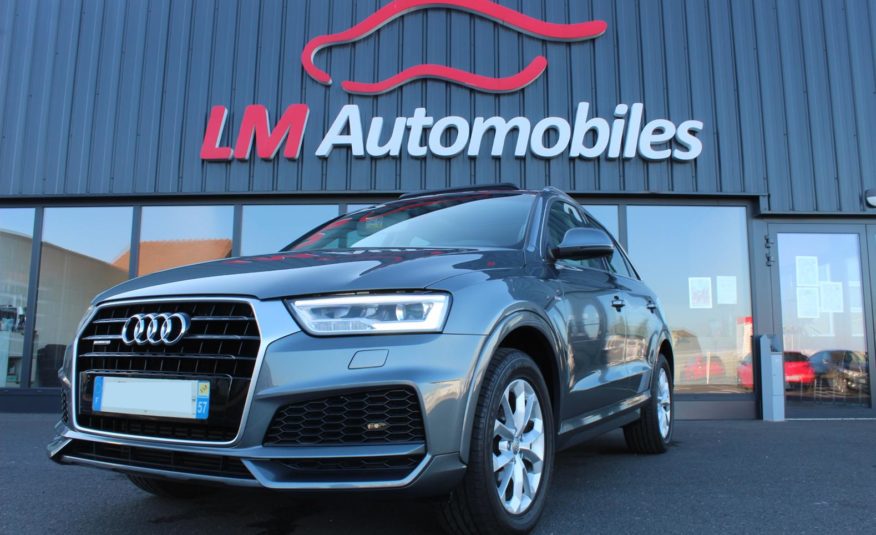 AUDI Q3 2.0 TFSI 220 QUATTRO STRONIC SLINE PANO CAMERA BOSE EXT 12/2022