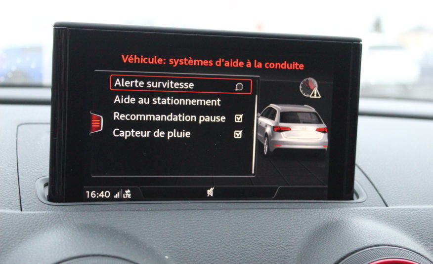 AUDI S3 SPORTBACK QUATTRO STRONIC SLINE VIRTUAL MAGNETIC RIDE SIEGES S