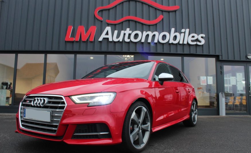 AUDI S3 SPORTBACK QUATTRO STRONIC SLINE VIRTUAL MAGNETIC RIDE SIEGES S