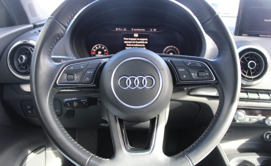 AUDI A3 SPORTBACK TFSI 150 STRONIC SLINE ACC VIRTUAL B&O CAMERA KEYLESS EXT 10/2022