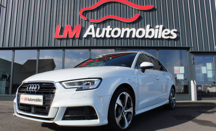AUDI A3 SPORTBACK TFSI 150 STRONIC SLINE ACC VIRTUAL B&O CAMERA KEYLESS EXT 10/2022