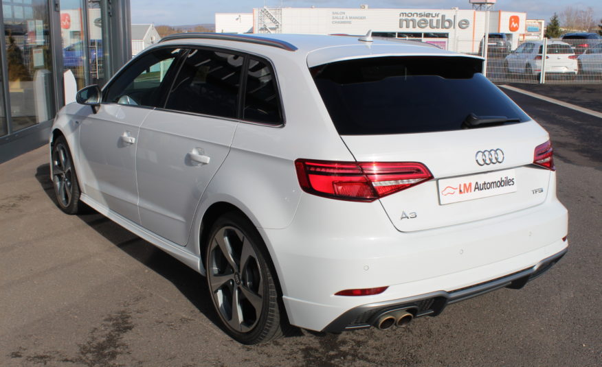 AUDI A3 SPORTBACK TFSI 150 STRONIC SLINE ACC VIRTUAL B&O CAMERA KEYLESS EXT 10/2022