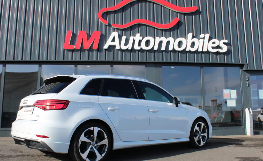 AUDI A3 SPORTBACK TFSI 150 STRONIC SLINE ACC VIRTUAL B&O CAMERA KEYLESS EXT 10/2022