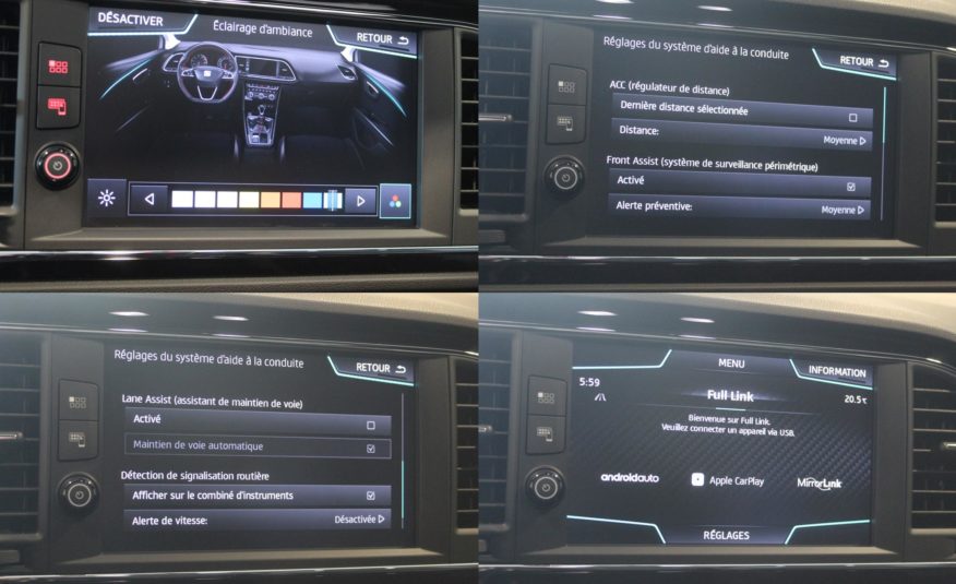 SEAT LEON CUPRA ST 2.0 TSI 300 DSG 4DRIVE ACC DCC CAMERA PANO VIRTUAL MALUS INCLUS