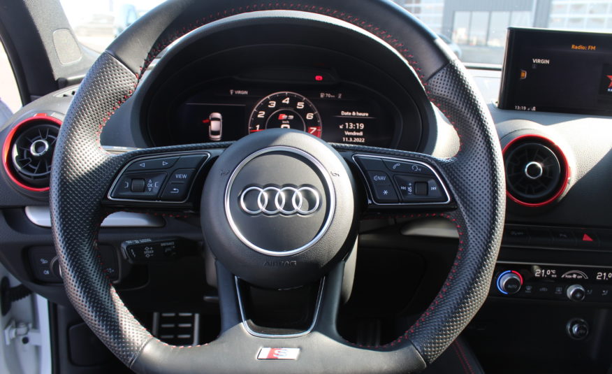AUDI S3 BERLINE TFSI 300 QUATTRO STRONIC SLINE PANO SIEGES RS B&O MAGNETIC RIDE