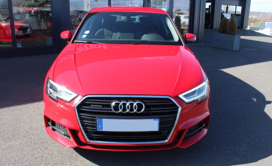 AUDI A3 SPORTBACK QUATTRO 2.0 TFSI S-Tronic SLINE 190 CH Caméra