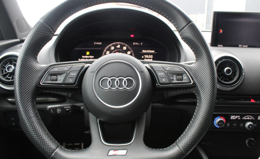 AUDI S3 SPORTBACK TFSI 300 QUATTRO STRONIC SLINE PANO VIRTUAL SIEGES S B&O