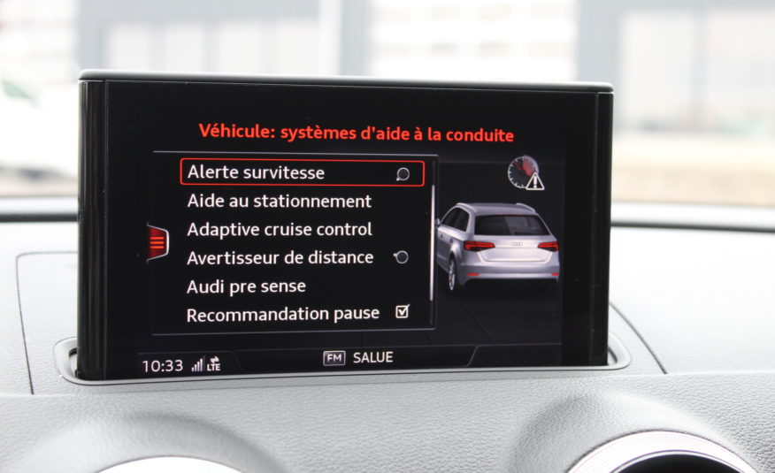 AUDI S3 SPORTBACK TFSI 300 QUATTRO STRONIC SLINE PANO VIRTUAL SIEGES S B&O