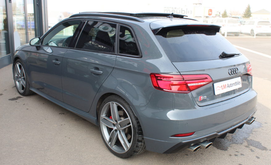 AUDI S3 SPORTBACK TFSI 300 QUATTRO STRONIC SLINE PANO VIRTUAL SIEGES S B&O