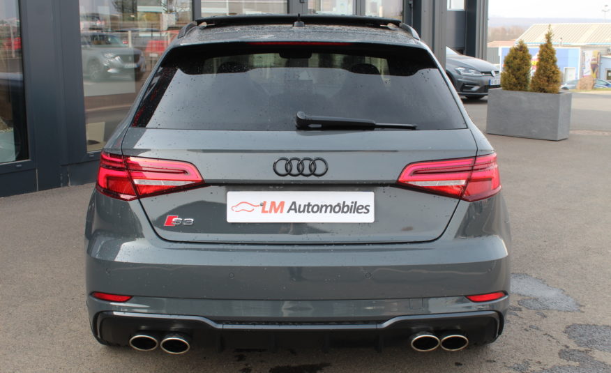 AUDI S3 SPORTBACK TFSI 300 QUATTRO STRONIC SLINE PANO VIRTUAL SIEGES S B&O