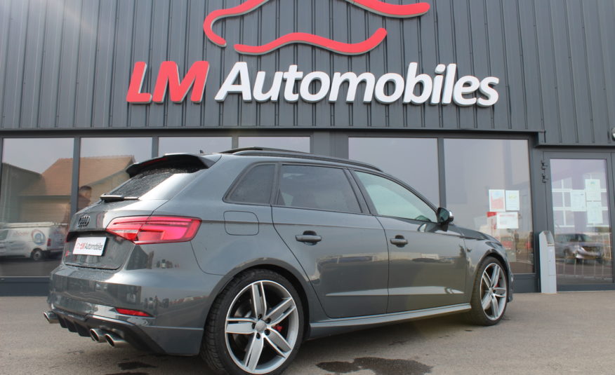 AUDI S3 SPORTBACK TFSI 300 QUATTRO STRONIC SLINE PANO VIRTUAL SIEGES S B&O