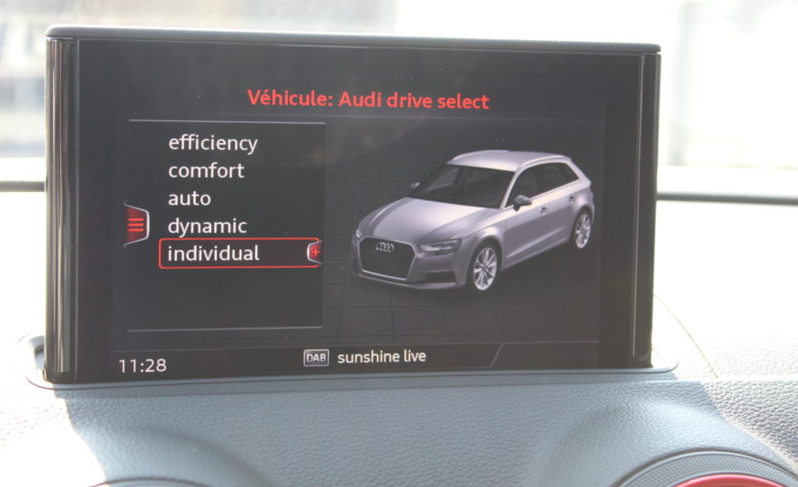 AUDI S3 SPORTBACK TFSI 310 QUATTRO STRONIC SLINE VIRTUAL SIEGES RS B&O