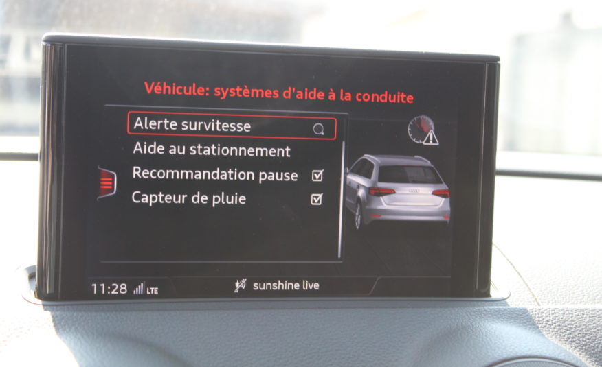 AUDI S3 SPORTBACK TFSI 310 QUATTRO STRONIC SLINE VIRTUAL SIEGES RS B&O