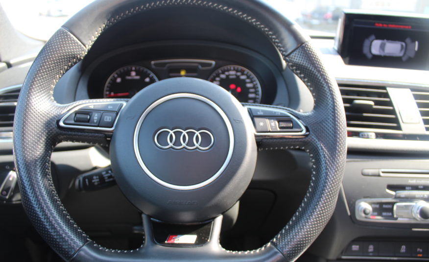 AUDI Q3 2.0L TDI 184 QUATTRO STRONIC SLINE PANO COFFRE ELECTRIQUE EXT 10/2022