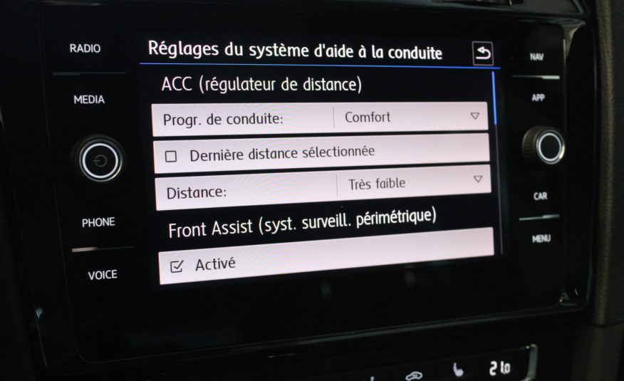 VOLKSWAGEN GOLF RLINE TSI DSG 150 VIRTUAL ACC LANE SIEGES MASSANTS