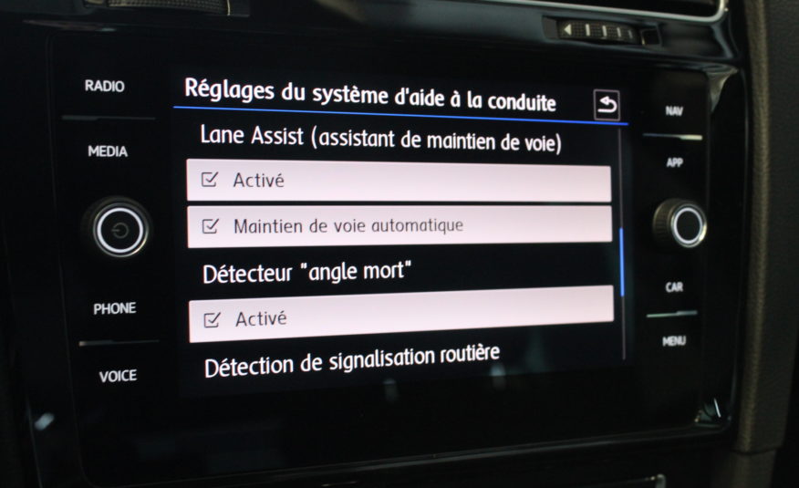 VOLKSWAGEN GOLF RLINE TSI DSG 150 VIRTUAL ACC LANE SIEGES MASSANTS