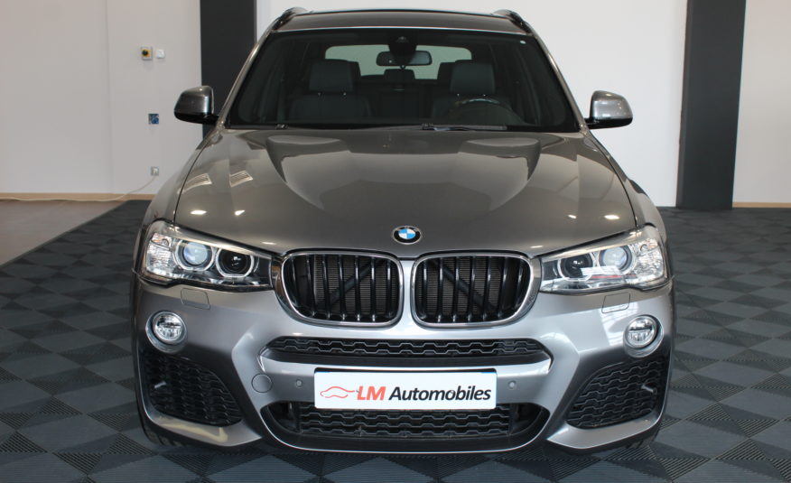BMW X3 XDRIVE 20D 190 PACK SPORT M BVA PANO CAMERA
