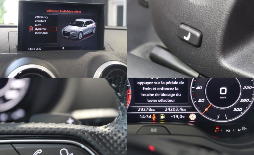 AUDI S3 SPORTBACK TFSI 310 STRONIC QUATTRO SLINE ACC PANO VIRTUAL MATRIX LED EXT 11/2022