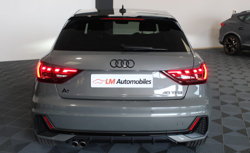 AUDI A1 SPORTBACK TFSI 200 STRONIC SLINE EDITION ONE VIRTUAL B&O KEYLESS EXT 07/2023