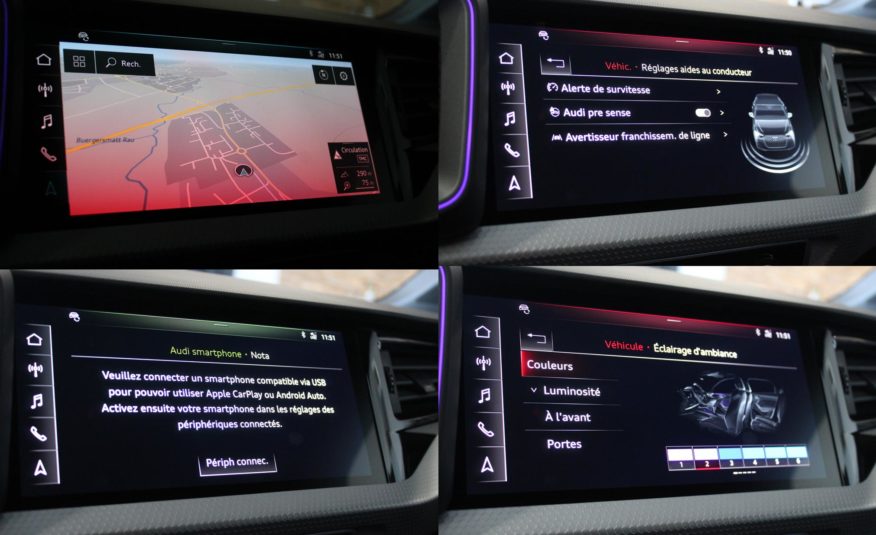 AUDI A1 SPORTBACK STRONIC SLINE TFSI 200 EDITION ONE REGUL PALETTES