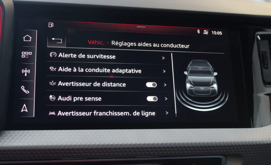 AUDI A1 SPORTBACK TFSI 200 STRONIC SLINE EDITION ONE ACC B&O PARK ASSIST PALETTES EXT 06/2024