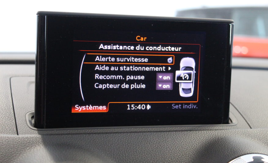 AUDI A3 LIMOUSINE TDI 150 BVM6 AMBITION LUXE CAMERA SANS CLEFS CUIR