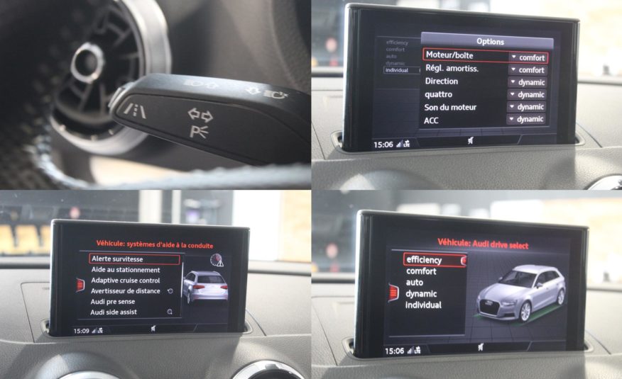 AUDI S3 SPORTBACK TFSI 300 QUATTRO STRONIC SLINE VIRTUAL B&O MAGNETIC RIDE EXT 01/2024