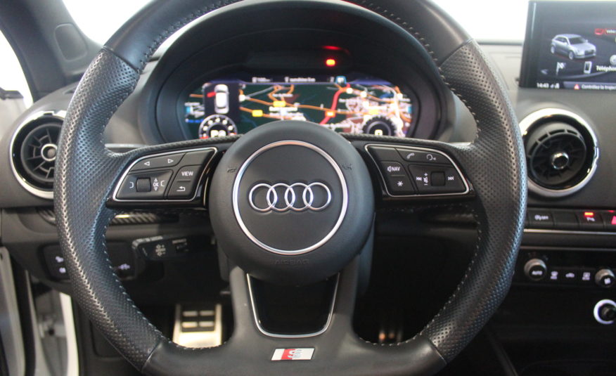 AUDI S3 SPORTBACK TFSI 300 STRONIC SLINE PANO VIRTUAL ACC B&O MAGNETIC RIDE