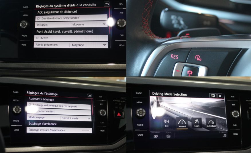VOLKSWAGEN POLO GTI DSG 200 PANO VIRTUAL CAMERA BEATS SIEGES TRIMATIERES