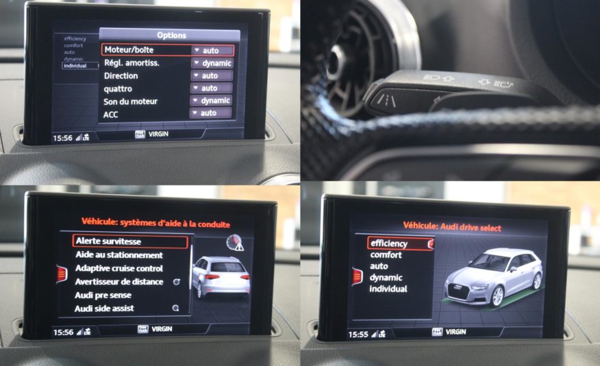 AUDI S3 SPORTBACK QUATTRO TFSI 300 STRONIC SLINE ACC MAGNETIC RIDE B&O CAMERA
