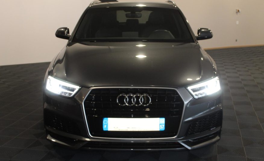 AUDI Q3 TFSI 150 STRONIC SLINE KEYLESS COFFRE ELECTRIQUE