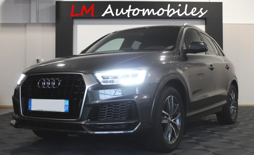 AUDI Q3 TFSI 150 STRONIC SLINE KEYLESS COFFRE ELECTRIQUE