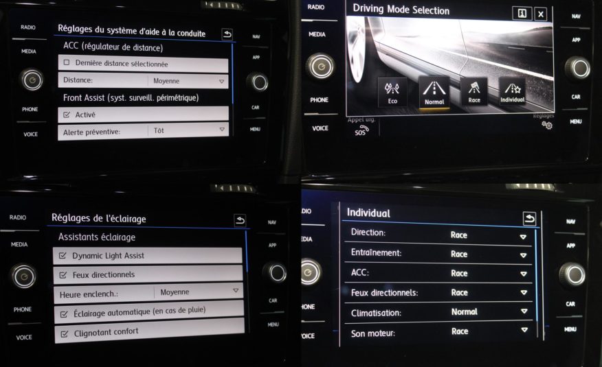 VOLKSWAGEN GOLF R 300 DSG 4MOTION ACC MODE VIRTUAL PANO CAMERA