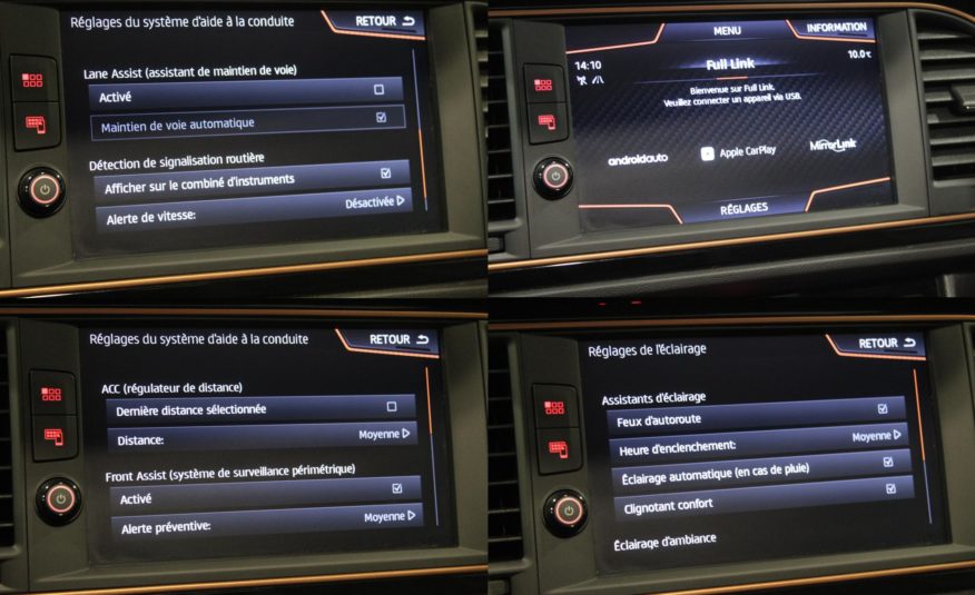 SEAT LEON ST CUPRA R 300 4DRIVE DSG PANO VIRTUAL CAMERA ACC DCC EXT 10/2023