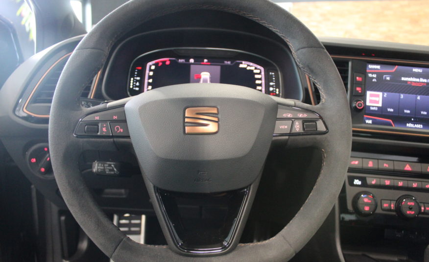 SEAT LEON CUPRA ST « R » 300 DSG 4DRIVE PANO VIRTUAL BEATS MALUS INCLUS EXT 12/2023