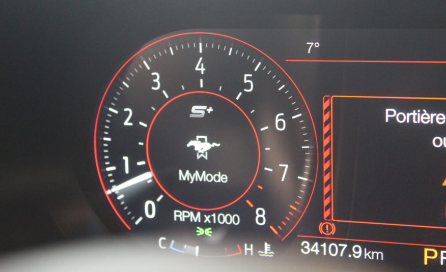 FORD MUSTANG 5.0 V8 450 GT RECARO CAMERA ACC B&O MALUS INCLUS