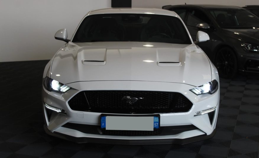 FORD MUSTANG 5.0 V8 450 GT RECARO CAMERA ACC B&O MALUS INCLUS