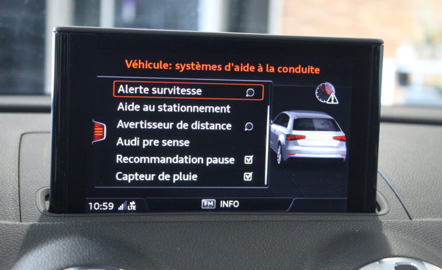 AUDI S3 STRONIC SLINE 310CH PANO VIRTUAL KEYLESS ACC DRIVE SELECT PALETTES