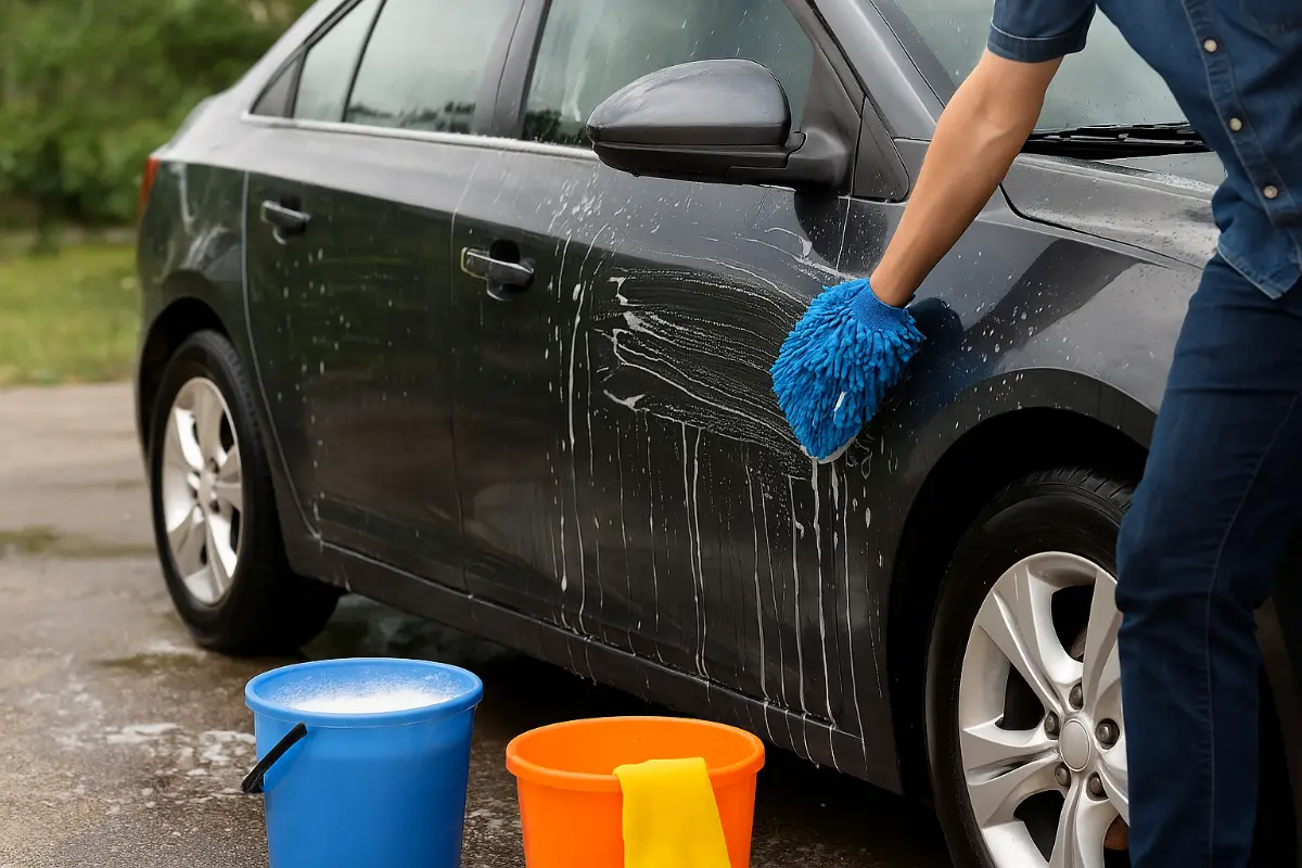 Nettoie ton véhicule sans risque ! 🚗 Produits, gestes et astuces d’expert pour un lavage efficace et sans rayures. Guide Ludovic Martin.